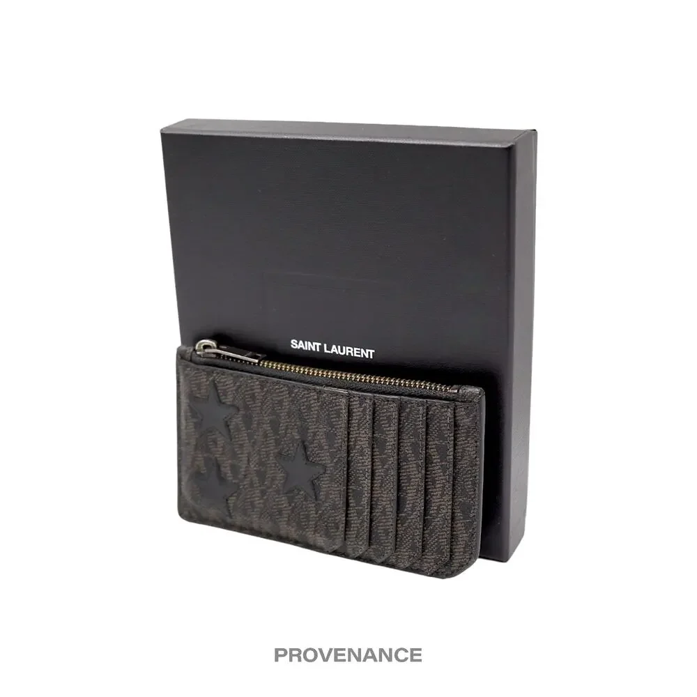 🔴 Saint Laurent Paris SLP Fragment Card Wallet - Monogram - Picture 10 of 10